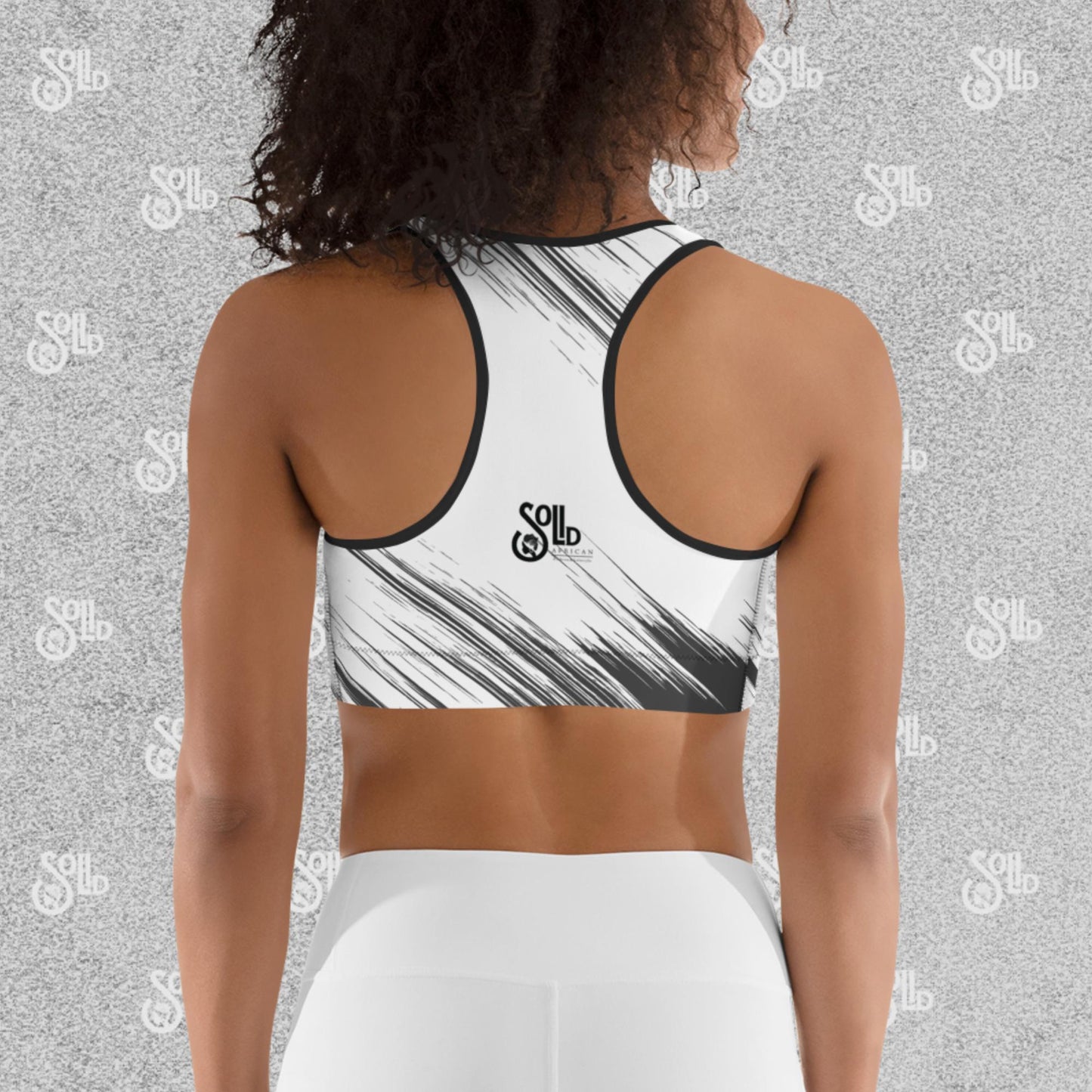 Solid African Sports Bra