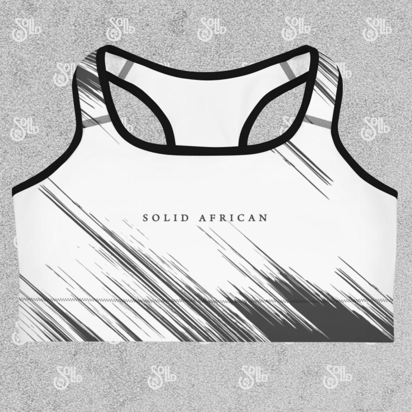 Solid African Sports Bra