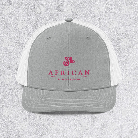 Solid African Trucker Cap