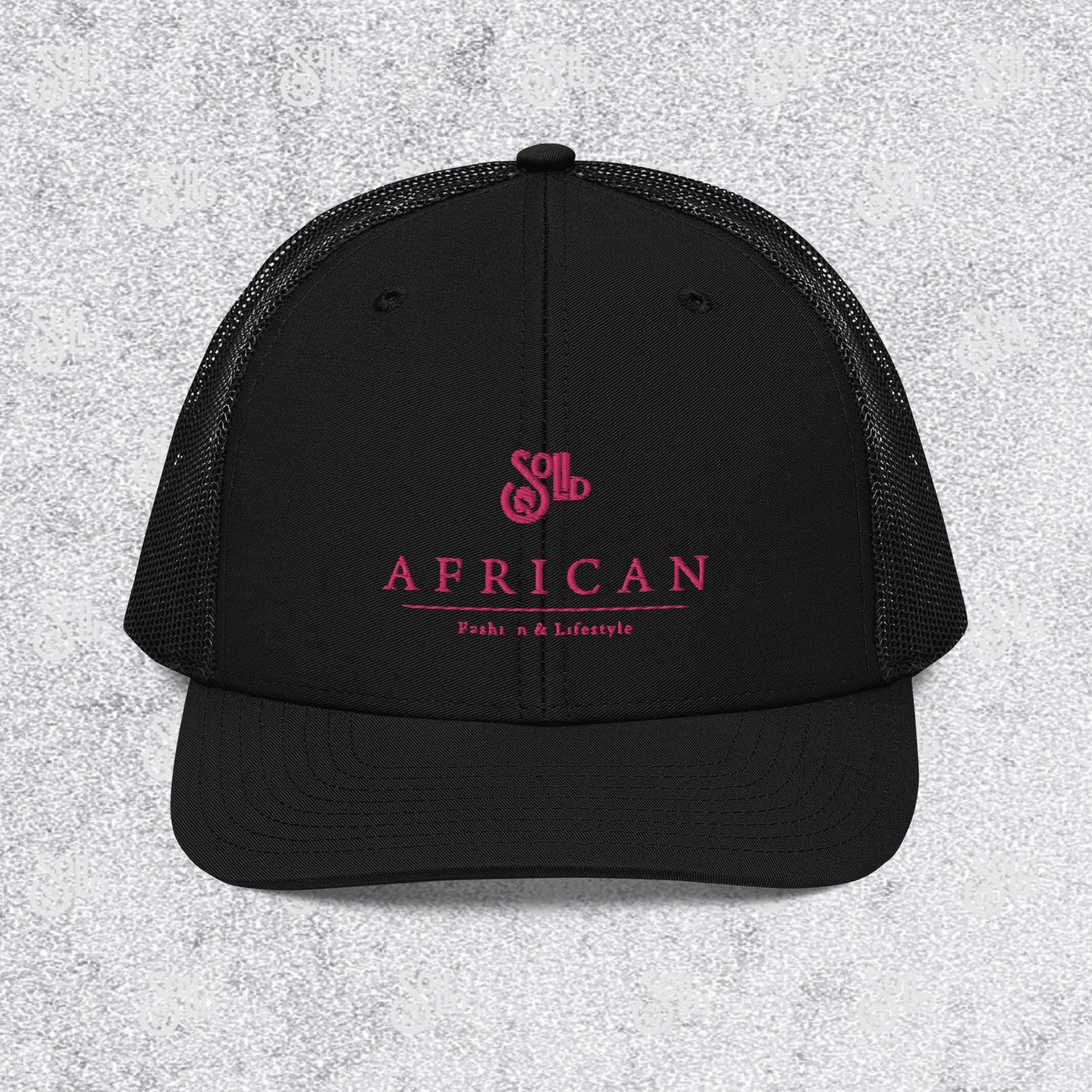 Solid African Trucker Cap