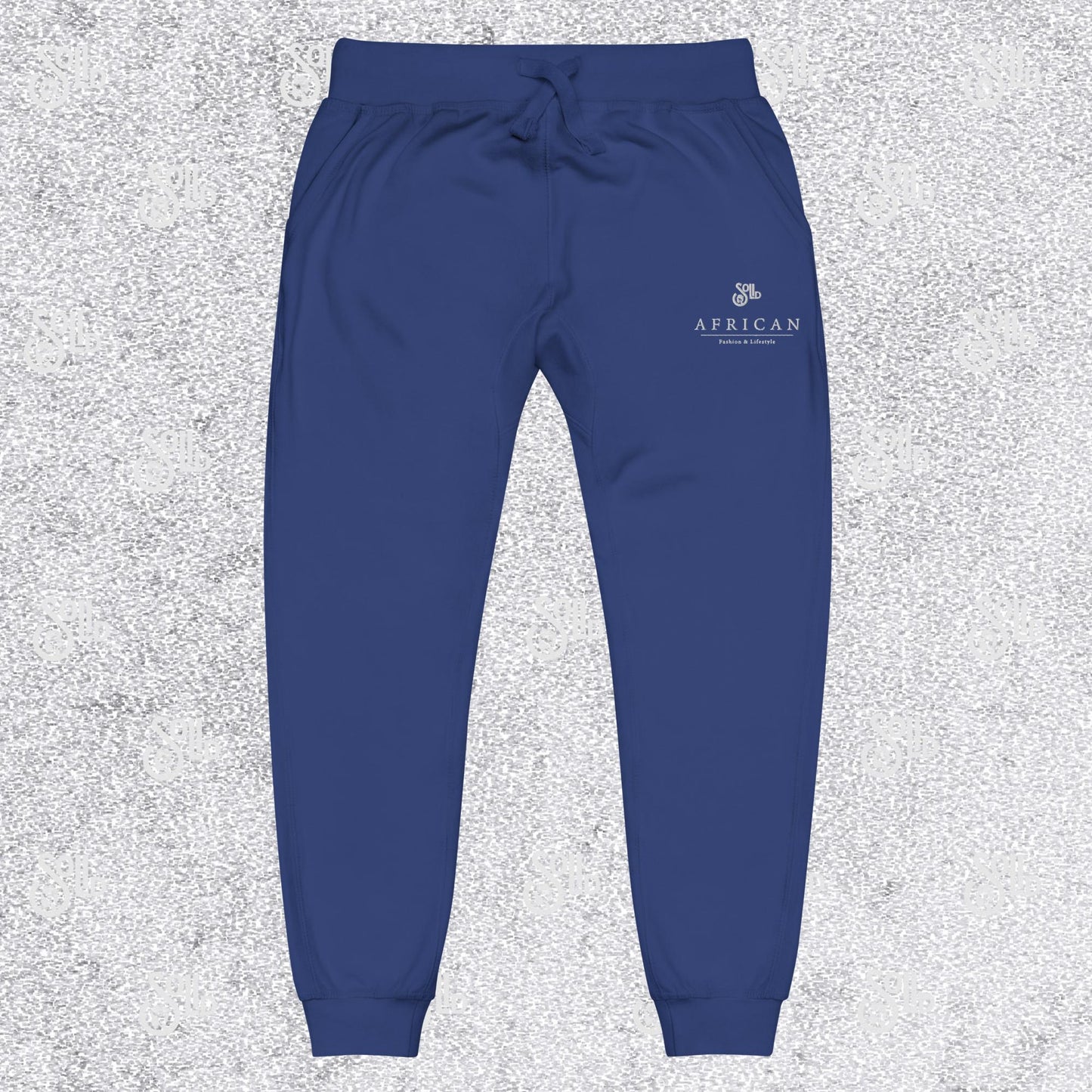 Solid African Unisex Fleece Sweatpants