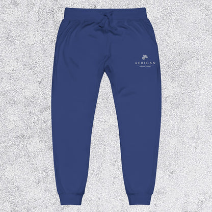 Solid African Unisex Fleece Sweatpants